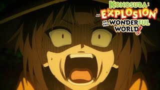 Wiz Gets The Jump on Megumin  KONOSUBA  An Explosion on This Wonderful World [upl. by Eened]