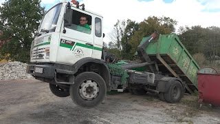 WUKO Hooklift Truck EkoTrans in Krakow [upl. by Panchito477]