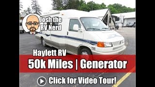 Sold 2000 Winnebago Rialta 22HD Volkswagen Chassis Rare Class B Mini Motor Home [upl. by Hestia905]