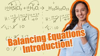 How To Balance Chemical Equations  Introduction [upl. by Nedda74]