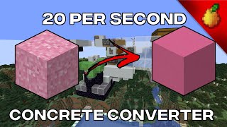 Fastest Vanilla Concrete Converter 72000 per hour [upl. by Popelka]