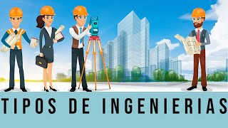 21 Tipos de Ingenierías  Carreras de Ingeniería explicadas [upl. by Nnahgem586]