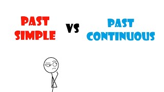 Past simple vs Past continuous Pasado simple vs Pasado continuo [upl. by Gonnella903]