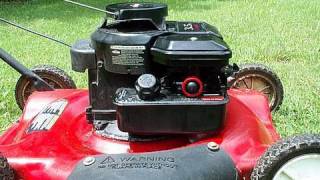 HOW TO Replace Briggs amp Stratton Lawnmower Primer Bulb [upl. by Farny]