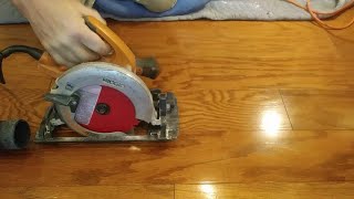 how to removereplace engineered flooring [upl. by Atekihc262]