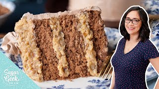 How To Make A Classic German Chocolate Cake [upl. by Isoais876]