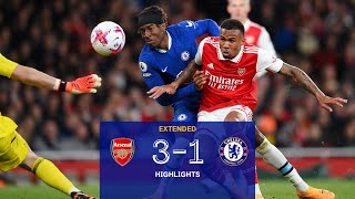 Arsenal 31 Chelsea  Highlights  EXTENDED  Premier League 2223 [upl. by Nnylecoj]