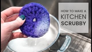 How to Make Kitchen Scrubbies [upl. by Ococ]