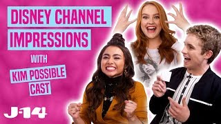 Kim Possible Cast Does Disney Channel Impressions [upl. by Isobel]