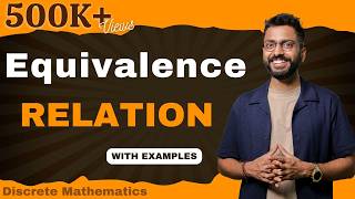 Equivalence Relation in Discrete Mathematics with examples [upl. by Eimorej558]