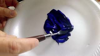 Make Your Own Color Navy Blue Color Mixing  How To Tutorial [upl. by Anatlus]