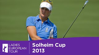 Solheim Cup  Day 3 Highlights [upl. by Niar665]