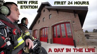 First 24 Hours in a New Fire Station  A Day in the Life [upl. by Sibelle118]