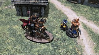 AoS Battle Report Stormcast Eternals vs Slaves to Darkness [upl. by Nahamas]