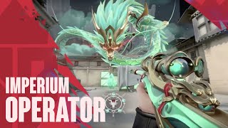 IMPERIUM OPERATOR SKIN GAMEPLAY  VALORANT IMPERIUM SKINS [upl. by Fleda]