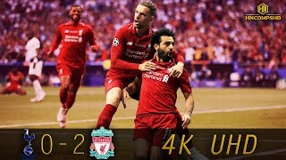 Tottenham Hotspur 02 Liverpool  UCL Final 2019  All Goals amp Extended Highlights 4K UHD [upl. by Greenlee]