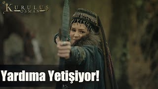 Malhun Hatun Osman Beyin yardımına yetişiyor  Kuruluş Osman 46 Bölüm [upl. by Roseann460]