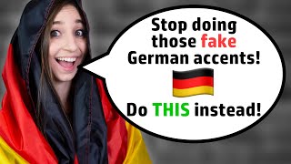 How to do a German accent by a German native  Feli from Germany [upl. by Quince]