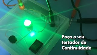 Faça seu testador de continuidade Circuito fácil [upl. by Jenesia935]