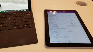 Surface Go  How I use it for work OneNote [upl. by Anirat]