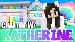 💙 Minecraft PARTY STORE Craftin w Katherine Ep 34 [upl. by Kurman]