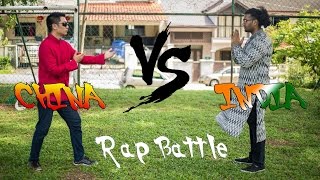 China VS India  RAP BATTLE [upl. by Aknayirp]