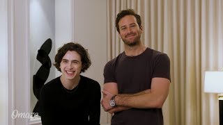 Armie Hammer amp Timothée Chalamet cute moments Part 9 [upl. by Amle]