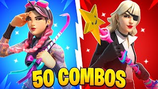 50 BEST TRYHARD Fortnite Skin Combos [upl. by Persas]