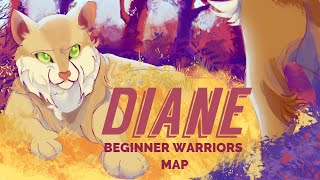 Diane COMPLETE Warrior Cats beginnerfriendly SANDSTORM MAP [upl. by Dewitt]