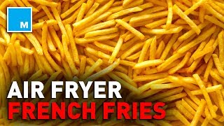 How To Make FRENCH FRIES in an AIR FRYER [upl. by Einna912]