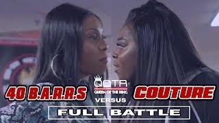 40 BARRS vs COUTURE QOTR presented by BABS BUNNY amp VAGUE [upl. by Hitchcock]