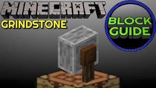 Grindstone  Minecraft Block Guide [upl. by Orips]