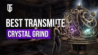 Best Transmute Crystal Grind in the Elder Scrolls Online [upl. by Radcliffe]