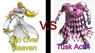 YBA Beating Dio over heaven with Tusk act 4 [upl. by Landing]