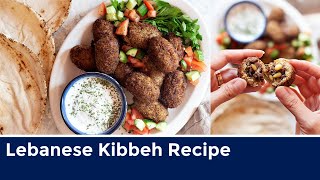 Kibbeh Recipe [upl. by Atihcnoc]