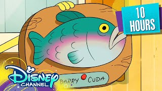 10 Hours of Barry Cuda  Big City Greens  Disney Channel [upl. by Brandt883]