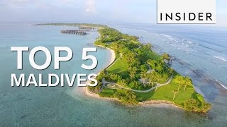 Top 5 Maldives spots to visit [upl. by Walther110]