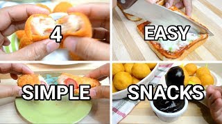 Easy Snacks for Kids [upl. by Gnuj]