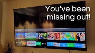 How to Enable the Secret Samsung Smart TV Dark Mode [upl. by Ragen]