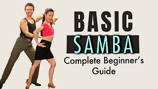 Basic Samba TOP TEN STEPS amp Routine [upl. by Goggin707]