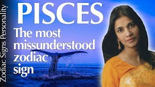 PISCES zodiac sign personality traits amp psychology according to astrology [upl. by Oicinoid]