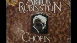 Arthur Rubinstein  Chopin Nocturne Op 9 No 1 in B flat [upl. by Assirhc]