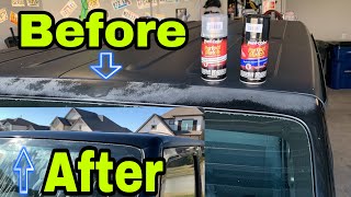 How To Repair DamagedPeeling Clear Coat DIY [upl. by Nolyat]