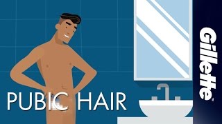 How to Shave Pubic Hair  Manscaping Tips with Gillette STYLER amp BODY Razor [upl. by Enal421]