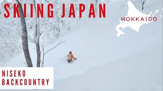 SKIING JAPAN Skiing in the Niseko Backcountry [upl. by Sands]