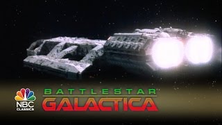 Battlestar Galactica  Original Show Intro  NBC Classics [upl. by Aiekahs]