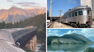 Toronto to Vancouver by train VIA Rails Canadian [upl. by Daisy526]