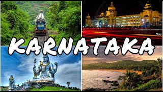 Best Places To Visit In Karnataka  Karnataka Tourist Places [upl. by Nadler]