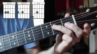 How to Play Summertime on the Guitar  Doc Watson George Gershwin Beginner Lesson [upl. by Nevur]