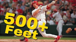 MLB 500 Foot Homeruns [upl. by Eatnhoj]